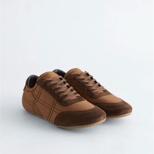 & other stories suede edge sneaker